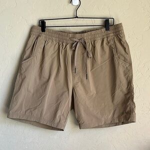 Marmot outdoor Casual brown Tan Drawstring‎ Shorts size XL